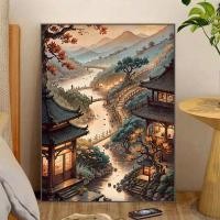 ราคา ชุดระบายสีตามตัวเลข, ACANDYL, อาคารสไตล์โบราณ, ภาพวาดดิจิตอล, เพ้นท์มือ DIY, ภาพวาดสีอะคริลิคและน้ำมัน, ห้องใต้หลังคา, ภาพวาดน้ำมันและไส้, ภาพตามตัวเลข (1730746140449082325)