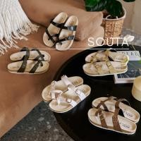 ราคา The Kimono - Souta รองเท้าแตะสไตล์วินเทจ รุ่นไขว้ >> ไซส์ 35-45 *ลด1ไซส์* (1729654732973837086)