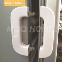 ราคา MQQ เด็กล็อคตู้เย็นที่ล็อคตู้เย็นตู้เย็นล็อคประตูช่องฟรีซสลักอเนกประสงค์ Catcher กับกาวสำหรับตู้ประตูลิ้นชักตู้เสื้อผ้า Refrigerato ตัวล็อกตู้ ลิ้นชัก ประตู ตู้เย็น (1729725401493375484)
