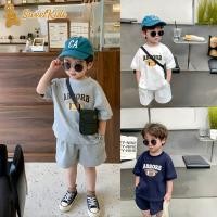ราคา SweetKids พร้อมส่งจากกทม ชุดเซ็ทเด็กชายแฟชั่น ฤดูร้อน สไตล์เกาหลี ชุดกีฬาเด็กชาย กางเกงขาสั้นแฟชั่นแขนสั้น ชุดเด็ก 2 ชิ้น (1731792218851740417)
