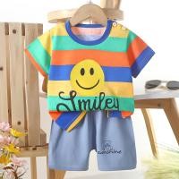 ราคา Babyเสื้อผ้าเด็ก ชุดฤดูร้อนเด็ก ชุดกางเกงขาสั้นชุดเด็กลายการ์ตูนน่ารัก ผ้านิ่ม ใส่สบาย พร้อมส่งจากไทย เหมาะสำหรับเด็กอายุ 6เดือน - 6ปี "DA-C" เด็กหญิง เด็กผู้ชาย boy suit|set (1730833148315536254)