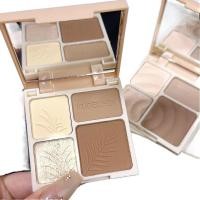 ราคา พาเลทคอนทัวร์ ไฮไลท์ สี่สี แมทและสว่างเงา สำหรับจมูกและอายแชโดว์ ออลอินวัน พาเลทแต่งหน้าผู้หญิง fenty beautyคอนทัวร์ อายแชโดว์ corrector the saem ผู้หญิง Cosmetics (1731843597863848702)
