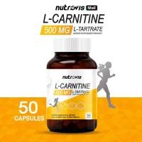ราคา [50 แคปซูล] Nutrovis L-Carnitine L-Tartrate 500 mg นูโทรวิส แอล-คาร์นิทีน แอล-ทาเทรท 500 มก. (1729618407773472770)