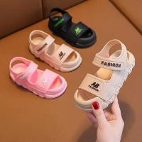 ราคา AB03 รองเท้าเด็กแบบรัดส้นยางPVC หุ้มนิ้วเท้ากันชน เสริมพื้นมีที่ติดตีนตุ๊กแก กันน้ำได้ (1729633256630487172)