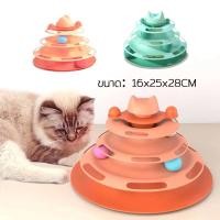 ราคา รางบอลแมว 3ชั้น(ไม่รวมแท่งแมวตลก) Tower Cat ของเล่นแมว รางบอลแมว สิ่งประดิษฐ์สัตว์เลี้ยงตลก รางบอล รางบอล ถอดออกได้ ประกอบง่าย HomeHappy (1729434556965030124)