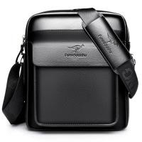 ราคา กระเป๋าหนังผู้ชายคุณภาพสูงสะพายไหล่ กระเป๋าสะพายพาดลำตัว ทรงแมสเซนเจอร์ Men's Leather Shoulder Bag High Quality Crossbody Bag (1731590545060956243)