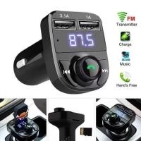 ราคา ส่งจากไทย X8USB Car Charger บลูทูธ ในรถยนต์ ที่ชาร์จไฟมือถือ รับ สัญญาณบลูทูธ เครื่องเล่น MP3 FM(X8) เสียงดี น้ำหนักเบา ใช้งานง่าย ตัวรับสัญญาณบลูทูธรถยนต์ (1731346064069264788)