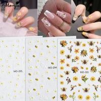 ราคา สติ๊กเกอร์ติดเล็บนูน 3 มิติ, Monja, ดอกไม้สีเหลืองและการออกแบบผึ้ง, สติ๊กเกอร์ติดเล็บ, สไลเดอร์เล็บแบบมีกาวในตัว, แกะสลัก, ตกแต่งเล็บ DIY, สติ๊กเกอร์ติดเล็บลายดอกไม้ ทําเล็บ (1730382389943569217)