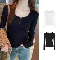 ราคา มีหลายไซซ์ให้เลือก【S-XXL】เสื้อครอปแขนยาว เสื้อยืดรัดรูป เสื้อสาวอวบ เสื้อครอปสาวอวบ เสื้อครอปเข้ารูป เสื้อผ้าสาวอวบแฟชั่น (1731490083451013193)