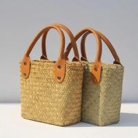 ราคา กระเป๋าทอฟาง แฟชั่น กระเป๋าถือหวายฤดูร้อนใหม่ กระเป๋าโท้ทเรียบง่าย กระเป๋าสะพายอเนกประสงค์ ความจุมาก ทอมือ สำหรับผู้หญิง (1730166405568105268)