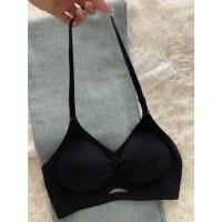 ราคา บรา ตะขอหน้า บรา หลังสวย สำหรับผู้หญิง เปิดอก ขยายด้านนอก สายคล้องคอไขว้ 6 ซม. สายคล้องคอเกาหลีหนา ไร้สาย เสริมเอว กระชับสัดส่วน น้ำหนักเบา (1732161266607818988)