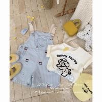 ราคา ชุดฤดูร้อนสำหรับเด็กผู้หญิง, สไตล์เกาหลีใหม่, เสื้อยืดแขนสั้นเด็กผู้หญิง, ชุดเอี๊ยมสายเดี่ยวลายทางมีสไตล์, เหมาะสำหรับเด็กโต, 2025 (1732028735700436247)