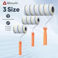 ราคา Mitsushi ลูกกลิ้งทาสี 4".6".8" พร้อมด้ามจับ ชนิดคอตตอน ลูกกลิ้ง ทาสี แปรงทาสี ลูกกลิ้งสี (1732064929183730071)