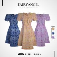 ราคา FY9078 เดรสผ้าทอคอหัวใจแต่งโบว์ผูก Clothing Women เสื้อผ้า ผู้หญิง Lady Dress เดรสสั้น เดรสทำงาน เดรสแฟชั่น เดรสคุณครู (1731944965825071067)