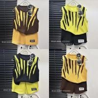ราคา TZ04 ชุดเสื้อกั๊ก กางเกงขาสั้น แฟชั่นฤดูร้อน สไตล์เกาหลี 2024 (1730306295614703748)