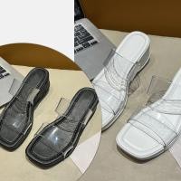 ราคา รองเท้าแตะใส่เที่ยว สายใส พื้นหนานุ่มสบาย (1731874149025875021)