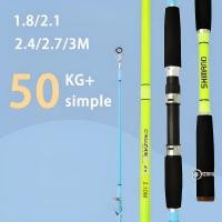 ราคา คันเบ็ด วัสดุคาร์บอน ด้ามจับสีเขียว มาตรฐานทางการ ปรับได้ 6KG เหมาะสำหรับการตกปลา (1731650897301506784)