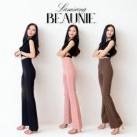 ราคา LAMSANG P07 Beaunie Pants กางเกงเอวสูงขาม้าเล็ก ดีไซน์ไร้ขอบเอว พรีเมียม ผ้านิ่ม ยับยาก ใส่สบาย กระชับต้นขา ปลายขาไม่บานเกินไป (1729635779850898251)