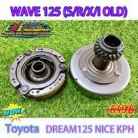 ราคา 【ของแท้ 100%】เจดีย์ครัช ชุดครัชก้อน+ชามครัช HONDA wave125เอส เวฟ125อาร์ wave125i ไฟเลี้ยวบังลม dream125 KPH (1731110251272571315)