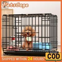 ราคา PetsCage กรงสัตว์เลี้ยงขนาดใหญ่ พร้อมถาดพาสติกรองกรง คอกแมวพับได้ คอกสัตว์เลี้ยง ขนาด XL 85*60*70ซม วัสดุเคลือบโลหะ ปลอดภัย ทนทาน สำหรับสุนัข แมว และกระต่าย (1730868694243445204)
