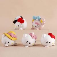 ราคา Sanrio Hello Kitty มินิฟิกเกอร์น่ารัก ชุด 5 ชิ้น ขนาด 2.5 ซม. โมเดลอนิเมะญี่ปุ่น เครื่องประดับโต๊ะ ของเล่นเด็กผู้หญิง Kawaii ของขวัญวันเกิด kitty clone kit (1731664197728176445)