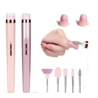 ราคา Nail.world เครื่องเจียเล็บไฟฟ้า เครื่องทำเล็บ USB ขัดและขจัดผิวที่ตายแล้ว เครื่องขัดเล็บไฟฟ้า ตะไบเล็บ หัวเจียเล็บ 5 หัว (1730214894118275485)