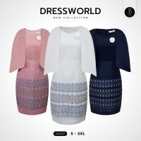 ราคา DW1267 เดรสทำงานผ้าไทยเสื้อทรงสูทปิดไหล่ Clothing Women เสื้อผ้า ผู้หญิง Lady Dress เดรสสั้น เดรสทำงาน เดรสแฟชั่น เดรสคุณครู (1731455247259043377)