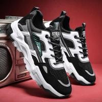 ราคา รองเท้าผ้าใบแฟชั่นสำหรับผู้ชาย สไตล์เกาหลี วัสดุตาข่าย น้ำหนักเบา รองเท้าลำลอง 629 รองเท้า (1731738641277749952)