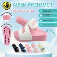 ราคา รองเท้าแตะแบบสวม Body Glove รุ่น 151 รองเท้าแตะผู้หญิง พื้นหนา 4 ซม. เสริมส้น มีขนาด 37-40 พื้นนุ่ม สวมใส่สบาย (1730684816540666484)