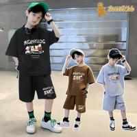 ราคา SweetKids พร้อมส่งจากกทม ชุดเซ็ทเด็กชายแฟชั่นฤดูร้อน กางเกงขาสั้นแขนสั้นพิมพ์ลาย ผ้าวาฟเฟิล สีต่างๆ ชุดกีฬา ชุดเด็ก (1731552531638487809)