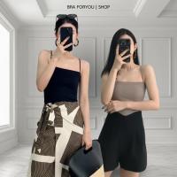 ราคา Bra Foryou บราสายเดี่ยวน่ารักเกาหลีเกาใจ(B01) สายเดี่ยวเข้ารูป มีฟองน้ำในตัว Clothing Women Lady เสื้อผ้าผู้หญิง (1729693967324907566)
