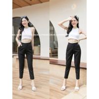 ราคา G01 กางเกงผ้าโรเซฟ8ส่วนตะขอหน้าเอวสูง ไซส์S-3XL มี4สี ผู้หญิง Clothing เสื้อผ้า Women Pants Lady ทรง8ส่วน ซิปหน้า ตะขอผ้าโรเชฟ งานป้ายดีดาวรุ่ง (1729691827696011552)