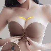 ราคา ฟองน้ําหนาผู้หญิงปิดด้านหน้าชุดชั้นในหน้าอกเล็ก ดัน ขึ้น สาวเยาวชนชุดชั้นในนุ่มไร้สายที่ไม่มีสายหนังหญิง เสื้อชั้นในสีทึบ ไร้รอยต่อ ดันทรง ไม่มีโครง ไม่มีโครง ยางยืด (1731811145066777473)