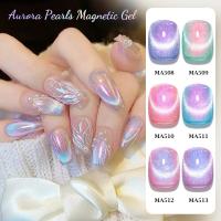 ราคา ยาทาเล็บเจลแม่เหล็ก, พบข้าม, สีออโรร่าพอร์ซเลน, 7ml, สีม่วงและสีน้ำเงิน, เจลยาทาเล็บระยิบระยับ, เจลตาแมวแวววาว, กึ่งถาวร, แช่, ยาทาเล็บ UV และ LED (1731586792074020328)