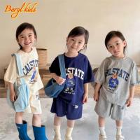 ราคา Beryl kids ชุดเซ็ทเด็กแฟชั่น พิมพ์ลายน่ารัก ลำลอง 2ชิ้น งานผ้าร่อง ผ้านุ่ม สไตล์เกาหลี ราคาถูกๆ ฤดูร้อน (1730776821777730516)