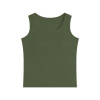 ราคา เสื้อกล้ามมีบราในตัว เสื้อกล้ามลำลอง เบสิก สีพื้นเปิดไหล่ สำหรับสตรี นุ่มและใส่สบาย (1731391145839069473)