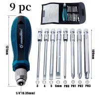 ราคา COD ชุดไขควงช่าง phillips slotted set 9 ชิ้น ไขควงชุด ไขควงปลายแม่เหล็ก ไขควง Screw driver set หลายขนาดพร้อมใช้งาน ชุดเครื่องมือเครื่องมือบำรุงรักษาถอดชิ้น ชุดไขควง (1730580650508716665)