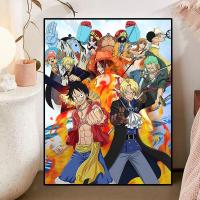 ราคา ชุดระบายสีตามตัวเลข, ACANDYL, 30x40cm, กรอบ, การ์ตูนแอนิเมชั่น, ภาพสีน้ำมัน, ระบายสีตามตัวเลขบนภาพวาดบนผ้าใบ, ภาพสีล่วงหน้า, อะนิเมะวันพีซ, ทำด้วยมือ, ไอเดียของขวัญ (1730864408093821909)