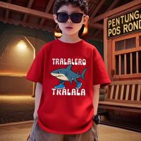 ราคา เสื้อยืดเด็ก Tung tung tung Sahur กราฟิกตลก casual แขนสั้น ส่งจากไทย คอกลม ผ้าฝ้าย 100 90-150CM (1731612835133883494)