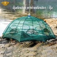 ราคา LSอุปกรณ์ตกปลา ตาข่ายดักปลา มุ้งดักกุ้ง ที่ดักกุ้งฝอย ที่ดักปลา มุ้งดักปลา เหยื่อล่อปลา (1729824238378387936)