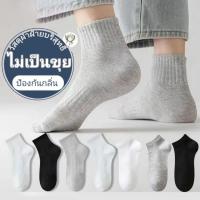 ราคา ถุงเท้า unisex ขาวดำเทา ความยาวสั้น/กลาง/ยาว ขอบยางยืด ระบายอากาศ ใส่สบาย เหมาะสำหรับทุกโอกาส (1731747656329365010)