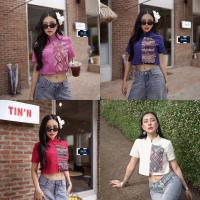 ราคา เสื้อคอจีนผ้า(อัดกาว) แต่งลายผ้าทอมี4 สี. (1731868508281996404)