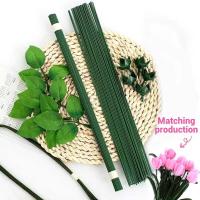 ราคา เสาดอกไม้จำลอง 30 ซม. ก้านดอกไม้สีเขียว ทำด้วยมือ ชุดวัสดุ DIY ทำจากลวดเหล็ก เสาดอกกุหลาบ Flowers fuzzy wire (1730381927343032840)
