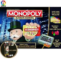 ราคา Monopoly Ultimate Banking English Board Game (1729593144247290151)