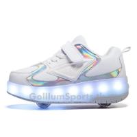 ราคา รองเท้าสเก็ต 2 ล้อมีล้อมีไฟ LED 790 รองเท้ากระพริบล้อ เด็ก เด็กผู้หญิง Sport กีฬา เด็กผู้ชาย ออกกำลังกาย Shoes Child (1731678937934695068)