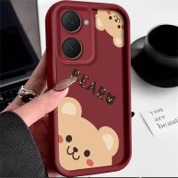 ราคา เคสโทรศัพท์แมว ดีไซน์น่ารัก เข้ากันได้กับ vivo Y03, vivo Y18 4G, vivo Y28s 5G, vivo Y18e, vivo Y03t ป้องกันการตก กันกระแทก ฝาหลัง TPU อ่อน เคส (1731741739539925347)