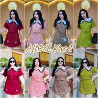 ราคา SET-99 ชุดเซทปกบัว+กางเกงกระโปรง ผ้าซาร่า หรูหรา น่ารักมาก (1730968110292175751)
