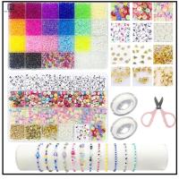 ราคา diy พร้อมส่ง ชุดลูกปัด ร้อยลูกปัด diy 24 ช่อง พร้อมอุปกรณ์ครบชุดและกล่องจัดเก็บ ชุดร้อย XL มี28ช่อง ได้ลูกปัด21สีแถมจี้7ช่องDiy(ส่งจากไทย) ตัก ลูกปัด นะ คิน ลูกปัด (1731410832546826316)