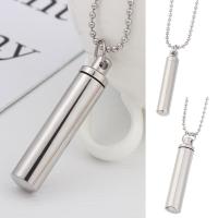 ราคา สร้อยคอขวดขอพร รูปทรงแคปซูล ทันสมัย เปิดได้ หลอดทรงกระบอก จี้ขวดน้ำหอม ทำจากสแตนเลส ของขวัญที่ระลึก (1729997278848715629)