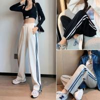 ราคา พร้อมส่ง กางเกงขายาวทรงหลวมผู้หญิง สตรีทแฟชั่น กางเกงทรงกระบอกเอวยางยืดไตล์เกาหลี กางเกงลําลองกีฬา กางเกงขาจั๊มผู้หญิงทรงหลวม ฮาเร็ม สีดํา สีขาว ลำลอง Outfits เสื้อผ้า (1729660185119590746)